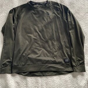 Nike Golf Olive Green Crewneck Sweatshirt